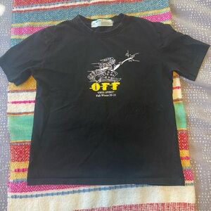 2013 Off White Main Label “Free Spirit”  T Shirt Large